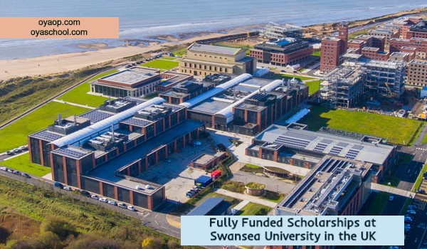 Fully Funded Scholarships at Swansea University in the UK