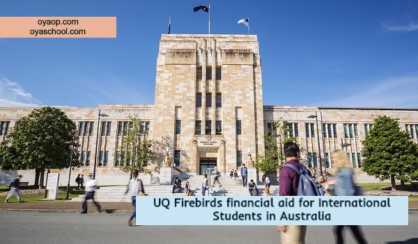 UQ Firebirds financial aid for International Students in Australia