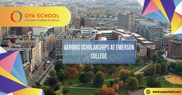 Various Scholarships at Emerson College