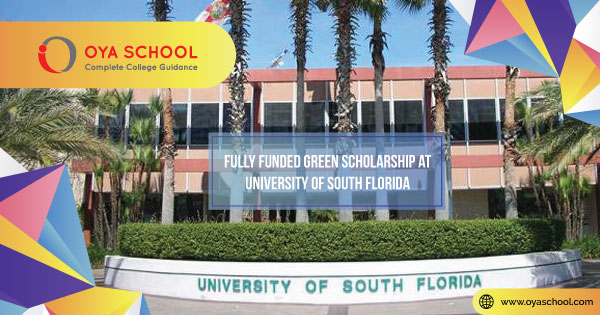 Fully Funded Green Scholarship at the University of South Florida