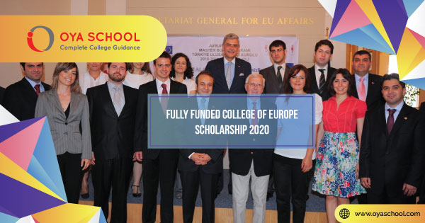 Fully Funded College of Europe Scholarship 2020