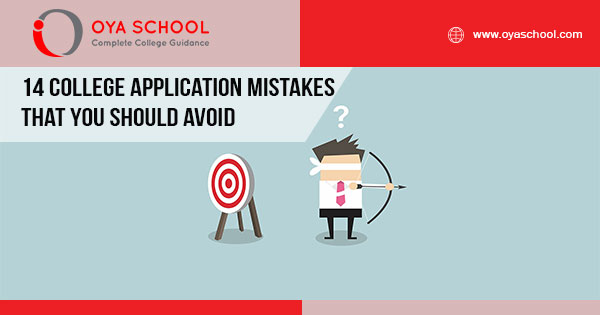 14 College Application Mistakes That You Should Avoid