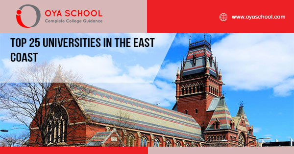 Top 25 Universities in the East Coast