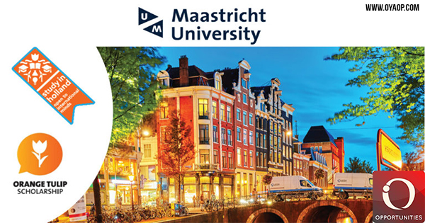 Study At Maastricht University For Free With Orange Tulip Scholarships 2022