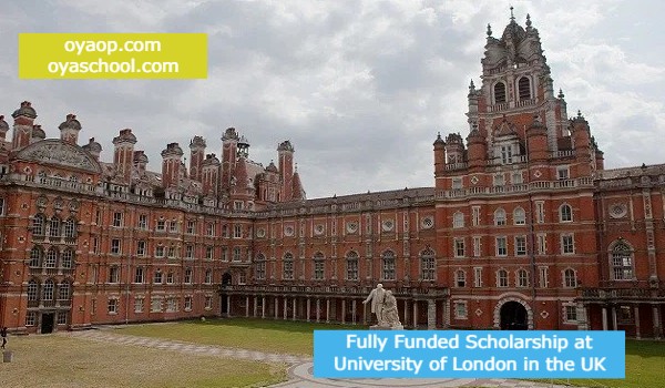 Fully Funded Scholarship at University of London in the UK