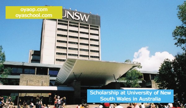 Scholarship at University of New South Wales in Australia