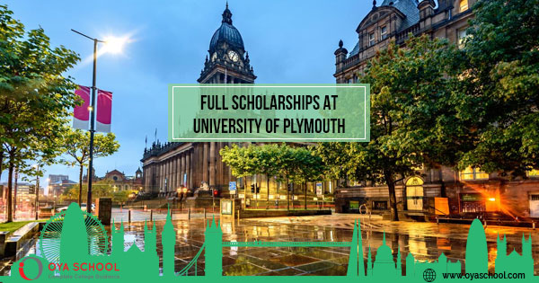 Full Scholarships in UK at University of Plymouth 2020