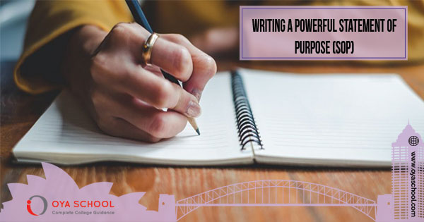 Writing a Powerful Statement of Purpose (SOP)