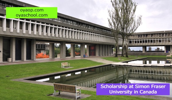 Scholarship at Simon Fraser University in Canada