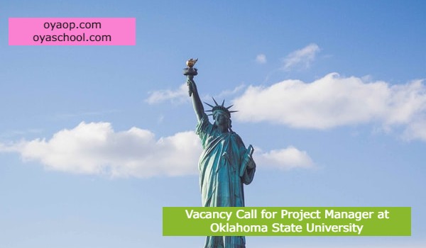 Vacancy Call for Project Manager at Oklahoma State University