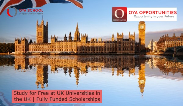 Study for Free at UK Universities in the UK | Fully Funded Scholarships