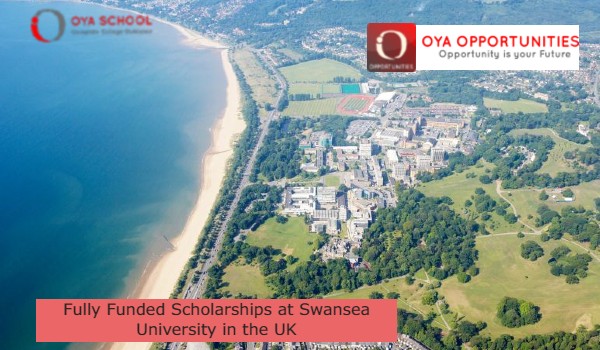 Fully Funded Scholarships at Swansea University in the UK