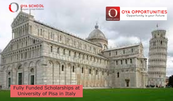 Fully Funded Scholarships at University of Pisa in Italy