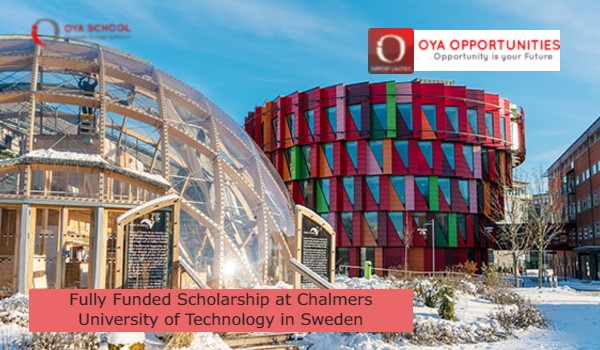 Fully Funded Scholarship at Chalmers University of Technology in Sweden